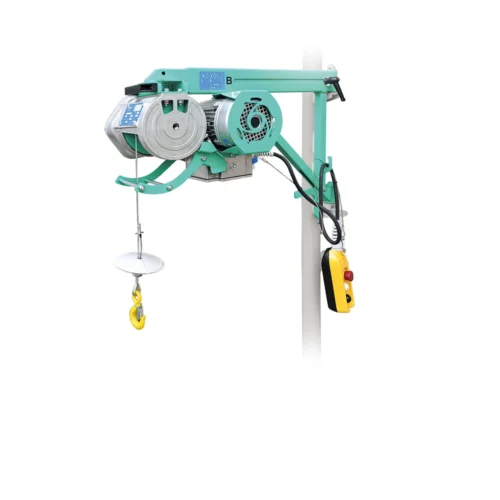 elevatore IMER ET 150 NEO con telaio estensibile da cantiere