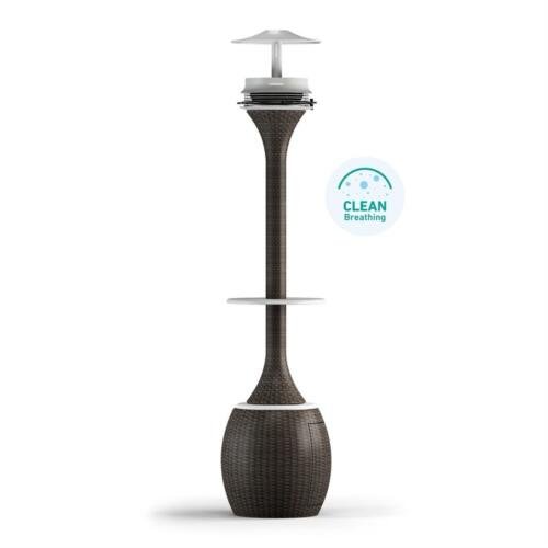 Nebulizzatore arredo raffrescamento Aurora rattan marrone Idrobase