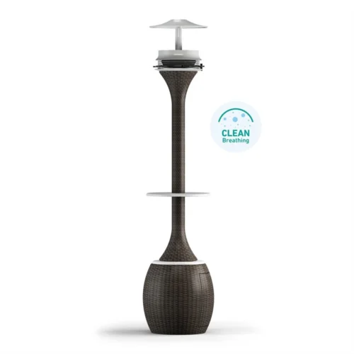 Nebulizzatore arredo raffrescamento Aurora rattan marrone Idrobase