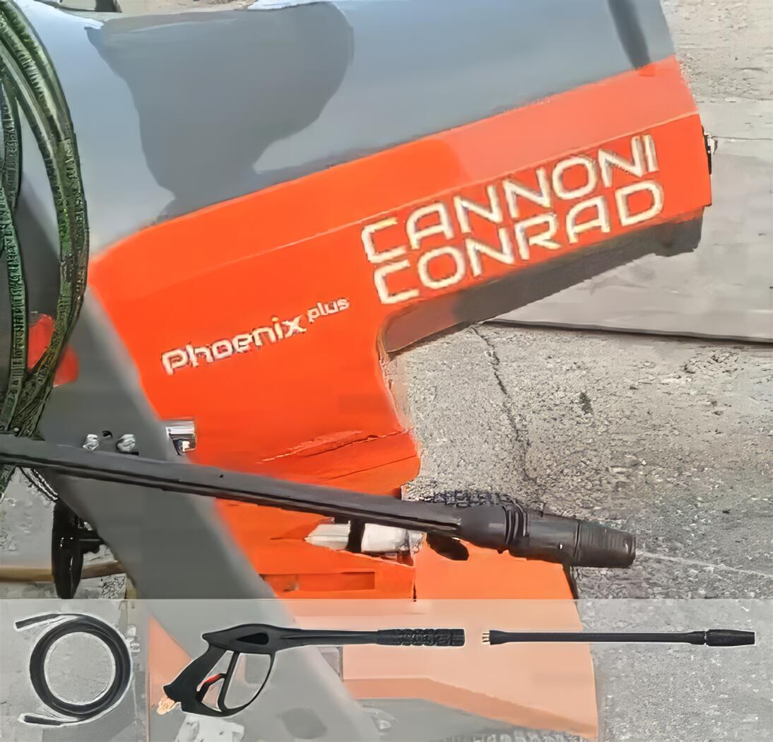 Phoenix Power Cannoni Conrad con kit pulizia alta pressione – tubo, pistola e lancia