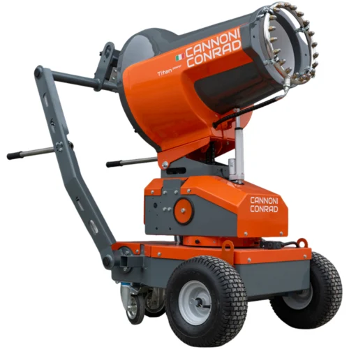 Cannone Nebulizzatore Titan Power – Cannoni Conrad | Rotazione 230° e Gittata fino a 35 m