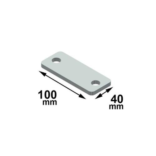 CSC Contropiastra per Ancoraggio 601D Zincata