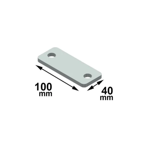 CSC Contropiastra per Ancoraggio 601D Zincata