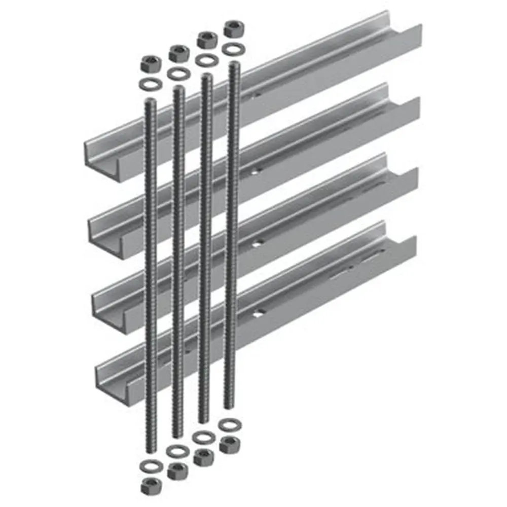 CSC Kit Fissaggio a Barre Filettate M16x500 Zincato