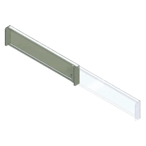CSC Scalino Regolabile in Lamiera H.18cm Zincato