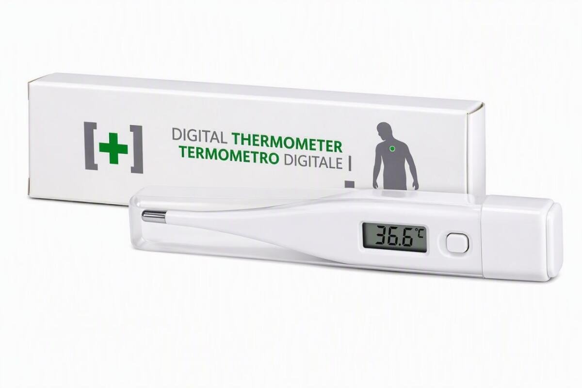Safe-Work Termometro Digitale – Sicurezza in Cantiere
