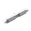 Dissipatore di energia CSC con quotatura lunghezza 605 mm