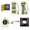 VB Electric Kit Edilizia Vetroresina PRO con Pulsante di Emergenza