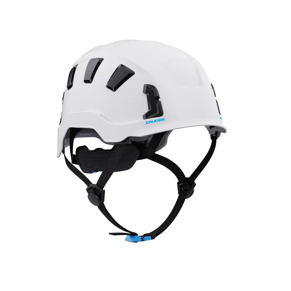 Casco Irudek Oreka II Vent per lavori in quota certificato EN 12492 - colore Bianco