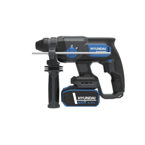 Tassellatore rotativo a batteria Hyundai 20V attacco SDS-Plus 4 modalità