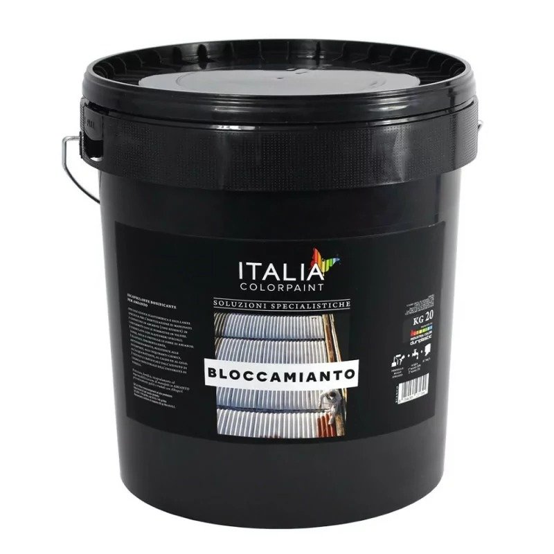 Fusto guaina elastomerica certificata Bloccamianto per incapsulamento e bonifica amianto