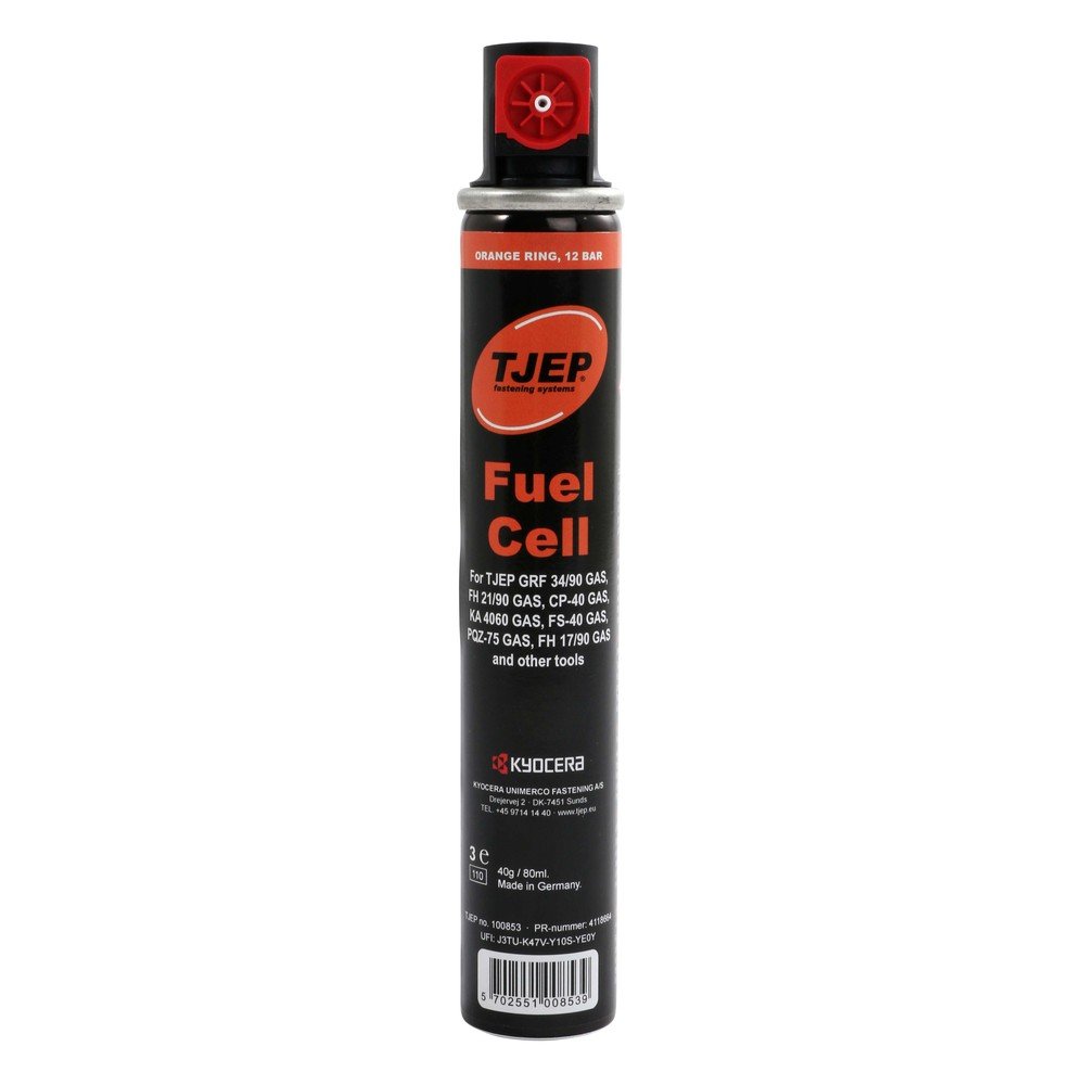 Cartuccia gas TJEP fascia arancione 165mm