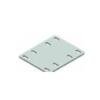Contropiastra CSC 532 zincata per pali linea vita Combo