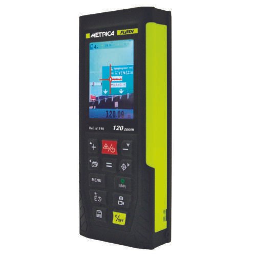 Distanziometro laser Metrica Flash 120 Zoom con camera
