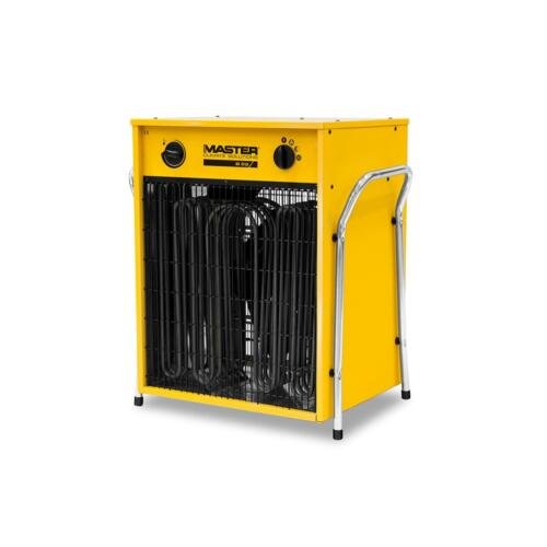 Master Generatore Aria Calda Elettrico B 22 IT da 22 kW trifase 400V per cantieri su fondo bianco