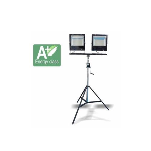 Torre faro con piantana 4,5 m - 2 fari a LED