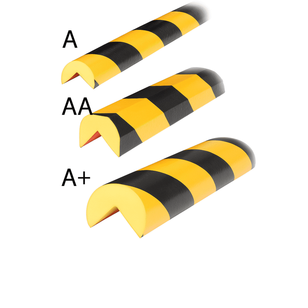 Paracolpi Flessibile di sicurezza- lung. 1 metro mod. A-AA-A+