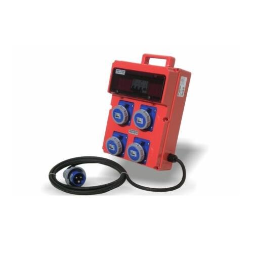 Quadro Portatile da Cantiere Friggeri 2 Prese Monofase + 2 Trifase IP66
