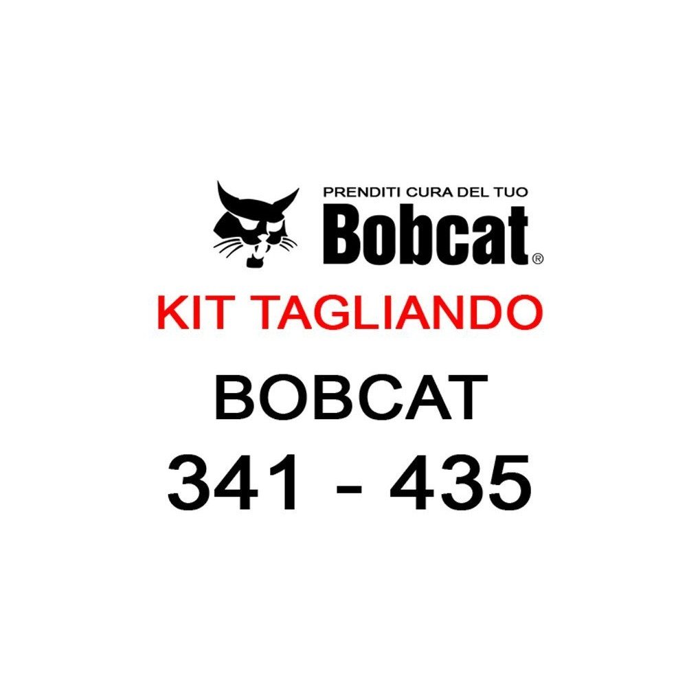 Kit filtri tagliando per miniescavatori Bobcat 341/435