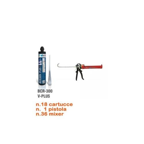 Kit Ancorante Chimico Bossong Linea Vita - BCR300 V PLUS
