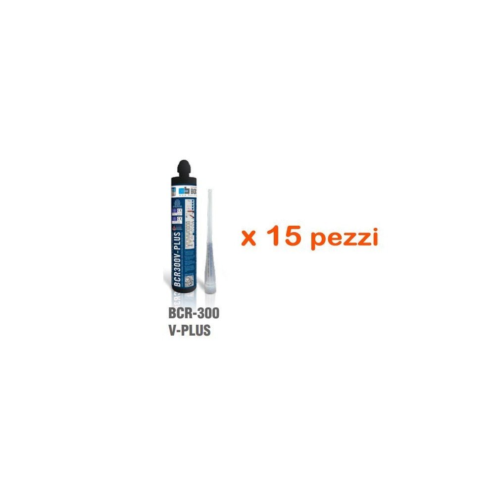 Ancorante chimico BOSSONG confezione 15 cartucce