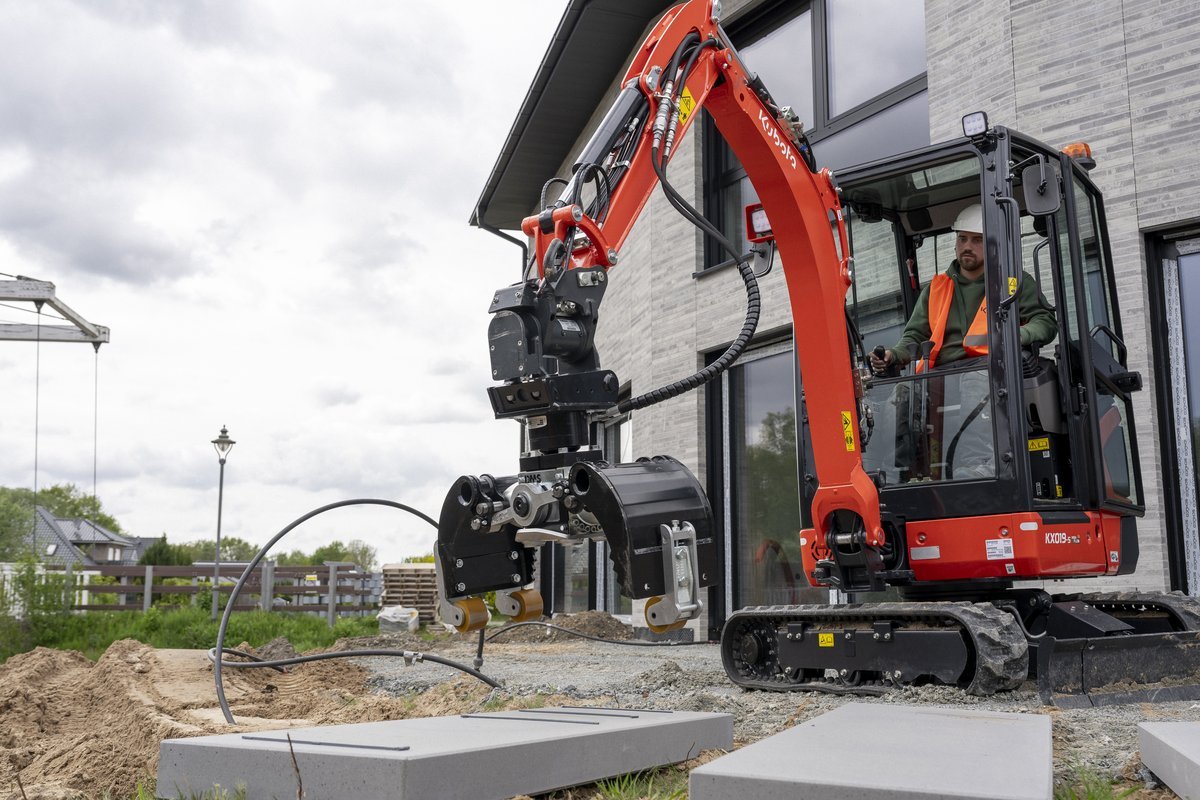 Kubota serie -5: sottocarro variabile