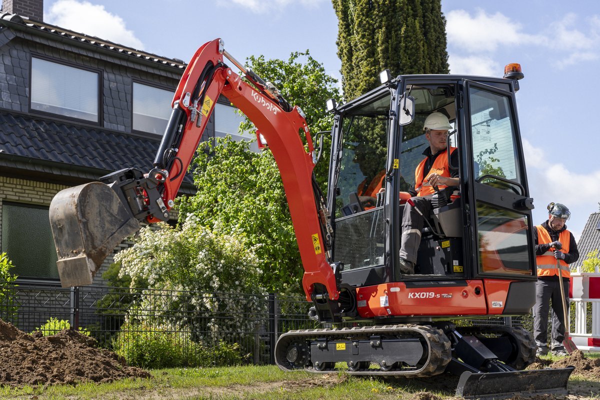 Kubota serie -5: scavo e precisione
