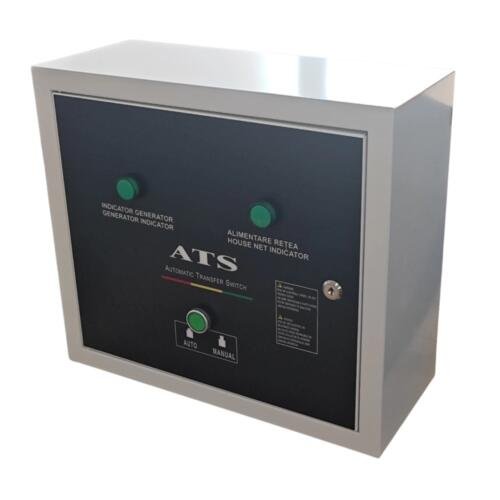 Quadro ATS di commutazione automatica rete gruppo elettrogeno Senci serie LUX per generatori diesel SCD12 TEQ