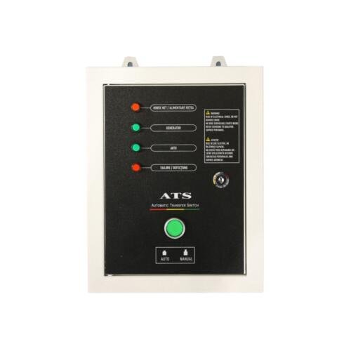 Quadro ATS automatico Senci per generatore diesel SCDG-10000SE TEQ completo di cavo di comando da 15 metri