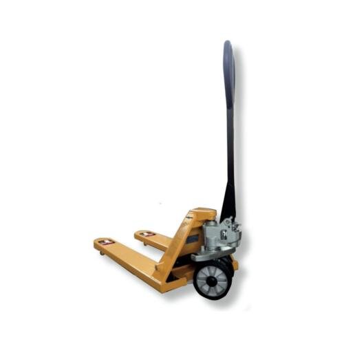 Transpallet manuale Novamach N2 GP da 2500 kg con forche 1150 mm e rulli tandem