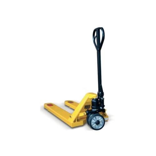 Transpallet manuale professionale Novamach NL2 GP 2500 kg telaio rinforzato e rulli poliuretano