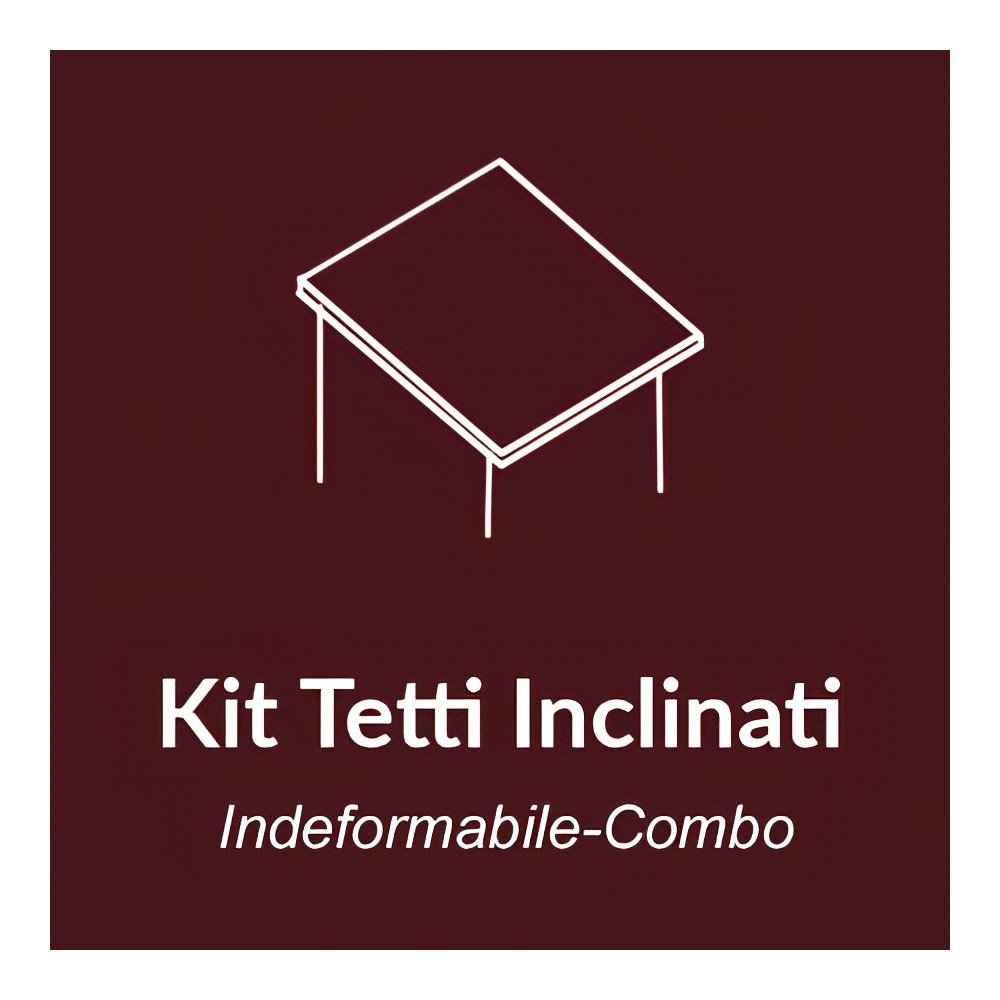 Kit Linea Vita Indeformabile Certificata - Tetti falda singola_ Linea Combo