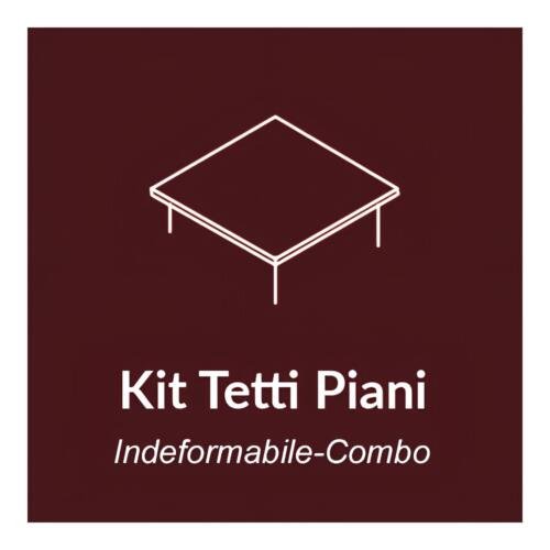 Kit Linea Vita Indeformabile Certificata - Tetti piani_ Linea Combo