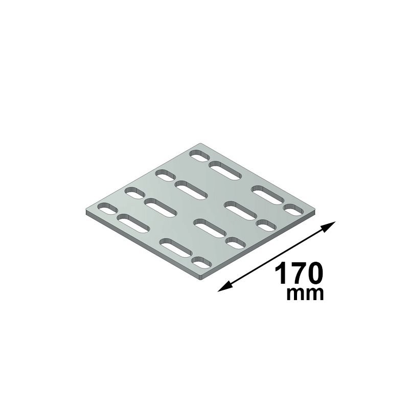 Contropiastra per base allargata CSC 601N