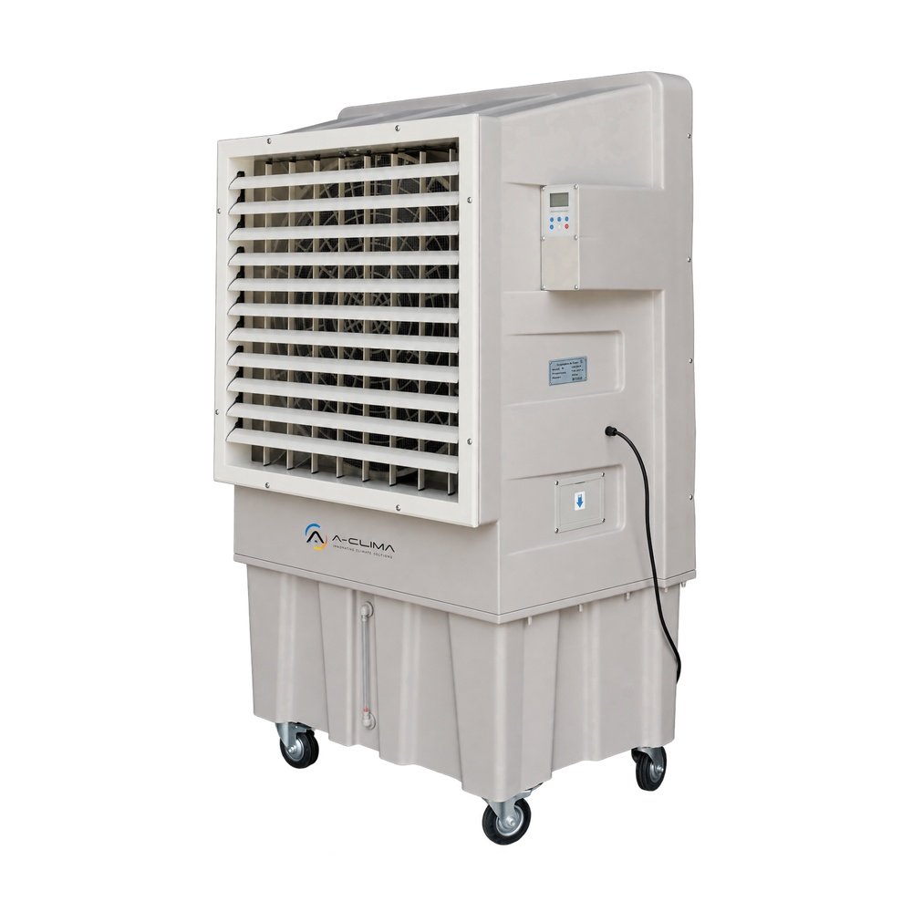 Raffrescatore evaporativo industriale A-Clima 3 per grandi superfici da 22000 m³/h