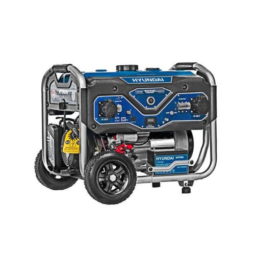 Generatore di corrente a benzina Hyundai 65006 Full Power 6 kW monofase e trifase con avviamento elettrico