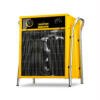 Generatore d'aria calda elettrico trifase Master B 15 IT da 15 kW su fondo bianco