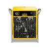 Vista frontale resistenze e griglia generatore elettrico Master B 15 IT