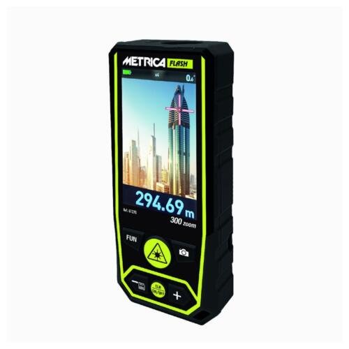 Metrica distanziometro laser Flash 300 Zoom 61270 con telecamera e mirino digitale